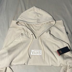 !!NWT!! Cream Van’s Versa Hoodie | Medium